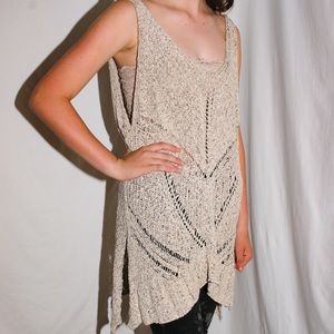 knit tank dress / swimsuit coverup
